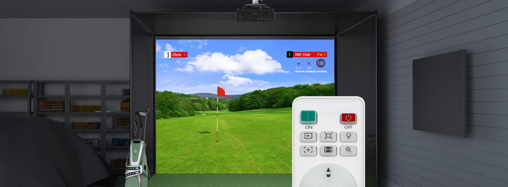 BenQ AH700ST — projector image