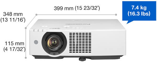 Panasonic PT-VMZ62 — projector image
