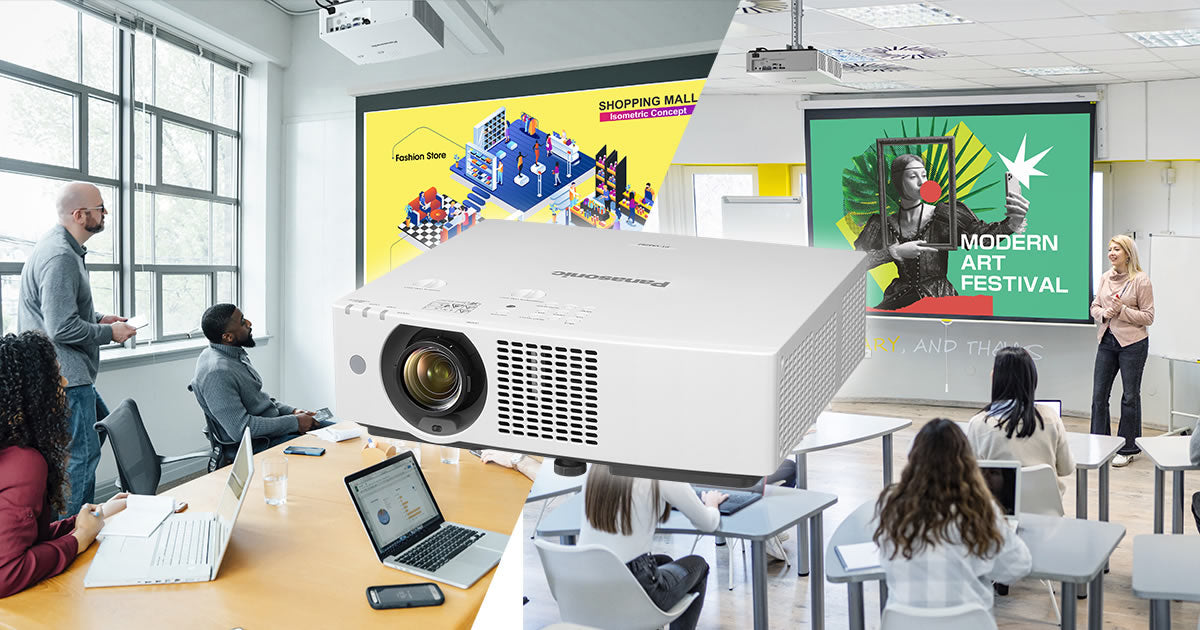 Panasonic PT-VMZ82 — projector image